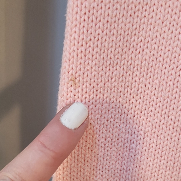 Wet seal pink sweater hood zip L - Picture 2 of 7